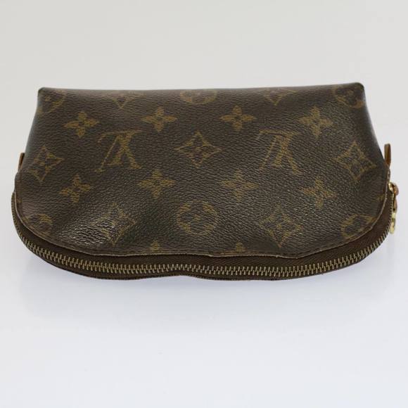LOUIS VUITTON Monogram Pochette Cosmetic PM Cosmetic Pouch M47515 LV Auth 53456 - Picture 5 of 16
